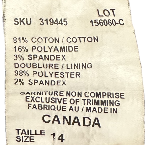 Le Chateau Women’s Checkered Pencil Skirt Size 14 - Picture 11 of 11